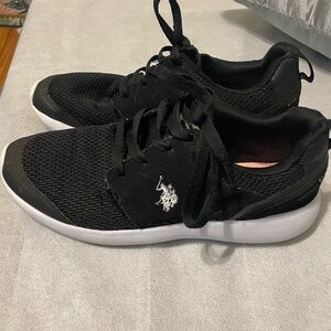 U.S. Polo Assn. Black Sneakers